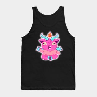 Hail Satan! Kawaii Baphomet Tank Top